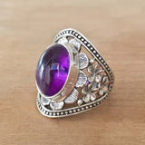 Achat-Hyda con Amatista