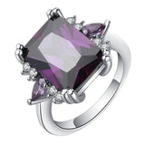 Anillo Franziska Amatista