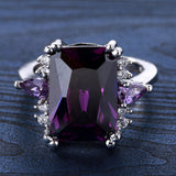 Anillo Franziska Amatista