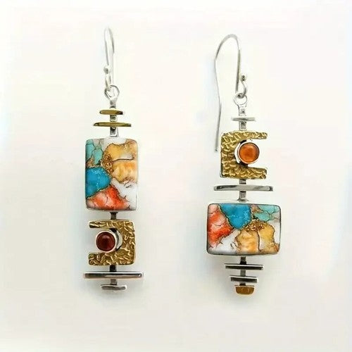 Pendientes Retro Antiguos