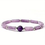 Brazalete "Gesine" con amatista