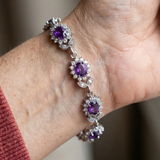 Pulsera Iris de Oro Blanco