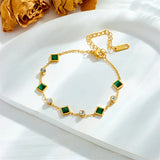 Pulsera Karolina con Esmeralda