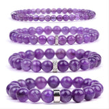 Brazalete "Sandalias" con Amatista