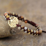 Pulsera de Jaspe Árbol de la Vida