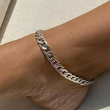 Pulsera con cadena para vacaciones en la playa