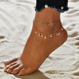 Brazalete con cordón infinito + Perlas y Estrellas
