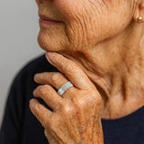 Anillo Boho con Hilos de Oro
