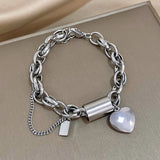 Pulsera gruesa en oro
