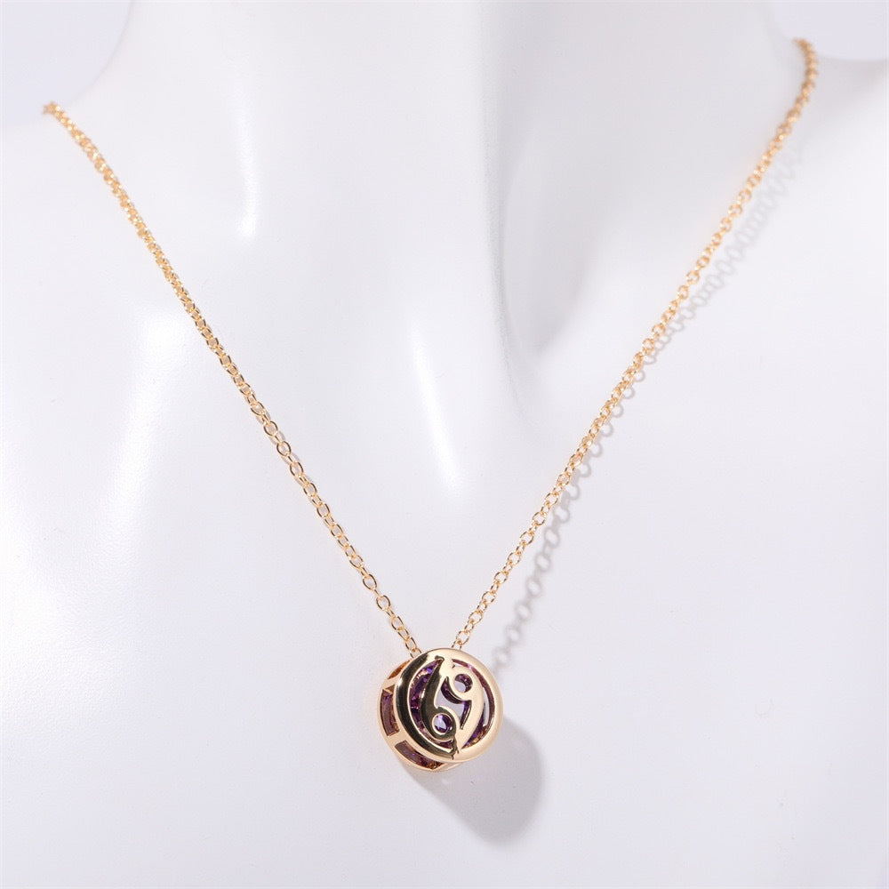 Collar Zodiacal Doble Cara