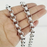 Elegante Collar Hecho a Mano de Acero Inoxidable