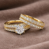 Conjunto de Anillos Brillo Eterno