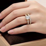 Conjunto de Anillos Brillo Eterno