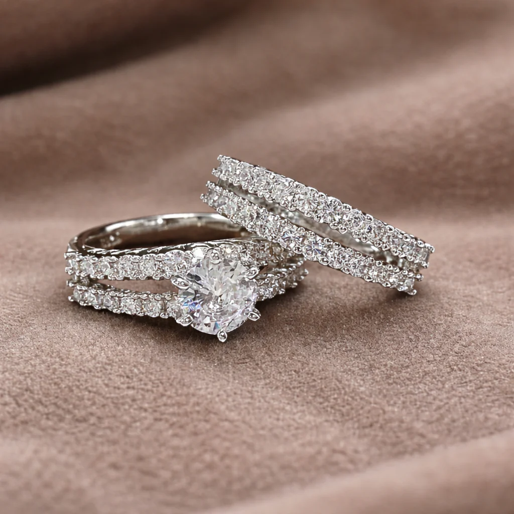 Conjunto de Anillos Brillo Eterno