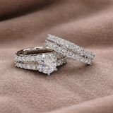 Conjunto de Anillos Brillo Eterno