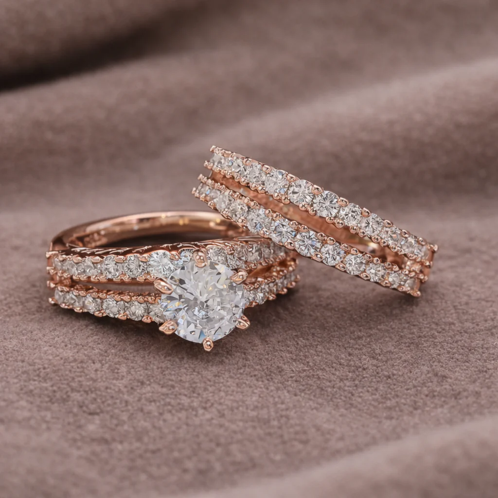 Conjunto de Anillos Brillo Eterno