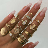Conjunto Premium Exclusivo con 8 a 12 Anillos