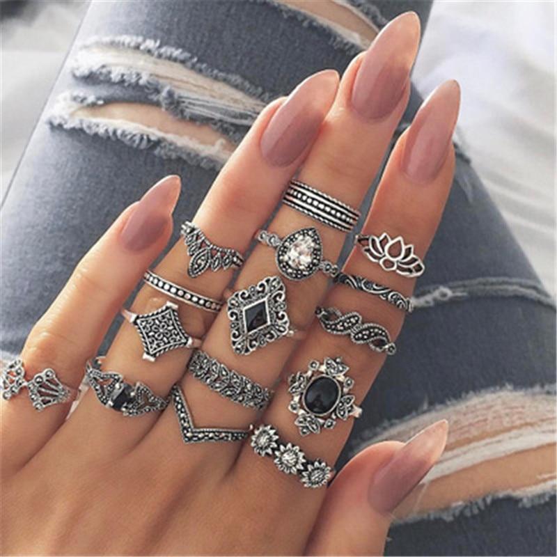 Conjunto Premium Exclusivo con 8 a 12 Anillos