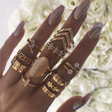 Conjunto Premium Exclusivo con 8 a 12 Anillos