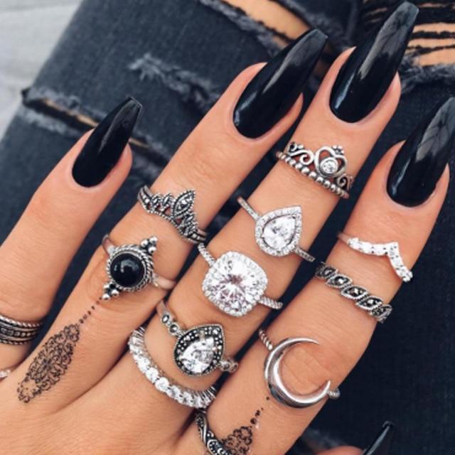 Conjunto Premium Exclusivo con 8 a 12 Anillos