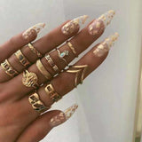 Conjunto Premium Exclusivo con 8 a 12 Anillos