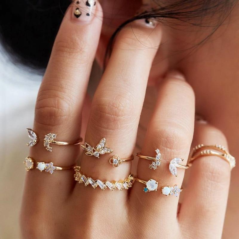Conjunto Premium Exclusivo con 8 a 12 Anillos