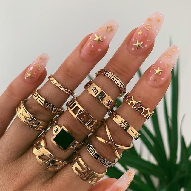 Conjunto Premium Exclusivo con 8 a 12 Anillos