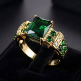 Anillo de Esmeralda Fascinante