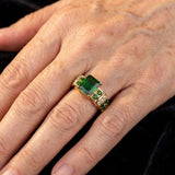 Anillo de Esmeralda Fascinante