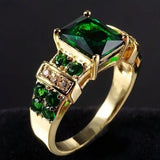 Anillo de Esmeralda Fascinante