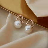 Pendientes franceses de plata
