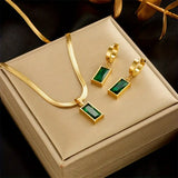 Colección completa de joyas Lina Esmeralda