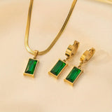 Colección completa de joyería Lina Esmeralda