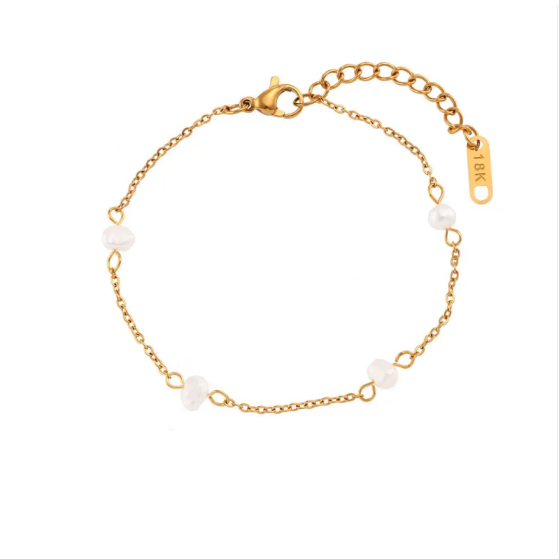 Set de regalo de acero inoxidable: collar y pulsera