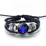 Pulsera brillante con 12 signos del zodiaco