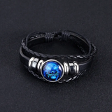 Pulsera brillante con 12 signos del zodiaco