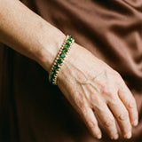 Pulsera de Oro y Verde