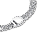 Pulsera Cubana Ancha Dorada