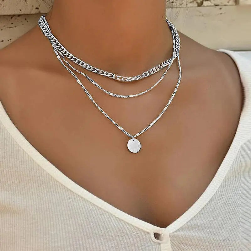 Collar chapado en oro