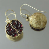 Pendientes Boho Granada en Oro