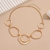 Collar con colgante, inspirado en la elegancia clásica