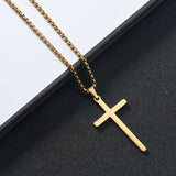 Collar con cruz "Fe en aumento"
