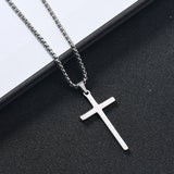Collar con cruz "Fe en aumento"