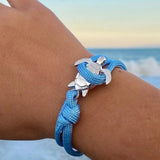 Pulsera hecha a mano con tortuga marina