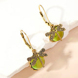 Pendientes circulares de plata antigua