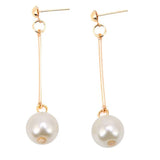 Pendientes lujosos con perlas especiales, hechos a mano