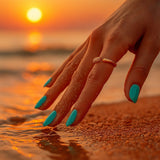 Malina | Anillo de oro abierto