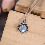 Collar Maria con piedra lunar