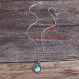 Collar Maria con piedra lunar