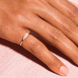 Marie | Anillo de oro con circonita